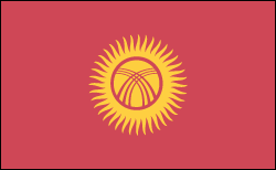 Kirgistan flaga